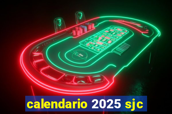 calendario 2025 sjc